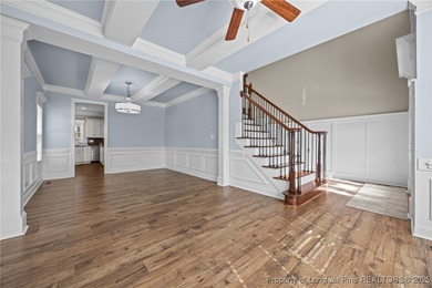 Welcome to this stunning executive-style custom home offering 5 on Kings Grant Golf and Country Club in North Carolina - for sale on GolfHomes.com, golf home, golf lot