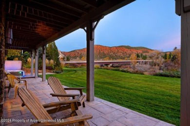 Roaring Fork River and Mount Sopris views envelop this on Aspen Glen Club in Colorado - for sale on GolfHomes.com, golf home, golf lot