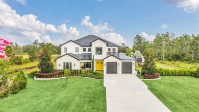 This exquisite 6 bedroom, 4.5 bath modern farmhouse sits on on Wedgefield Golf Club in Florida - for sale on GolfHomes.com, golf home, golf lot