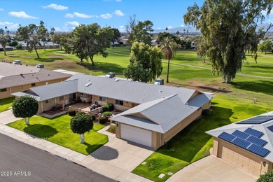 Beautifully updated home in a prime Sun City location backing on Sun City Country Club in Arizona - for sale on GolfHomes.com, golf home, golf lot