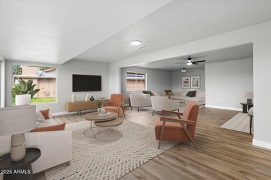 Beautifully updated home in a prime Sun City location backing on Sun City Country Club in Arizona - for sale on GolfHomes.com, golf home, golf lot