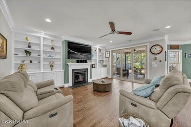 The Pawley, all brick built by Logan Homes in 2020 is nestled in on Cape Fear National At Brunswick Forest in North Carolina - for sale on GolfHomes.com, golf home, golf lot