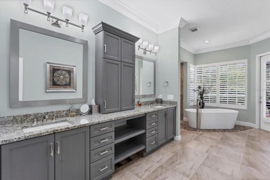 Golf Course Luxury Residence with Dual Offices and Exquisite on University Park Country Club in Florida - for sale on GolfHomes.com, golf home, golf lot