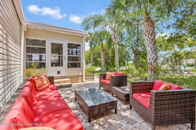 Beautiful updated manufactured home in Barefoot Bay. New roof in on Barefoot Bay Golf Course in Florida - for sale on GolfHomes.com, golf home, golf lot