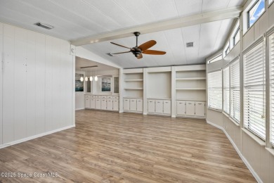 Beautiful updated manufactured home in Barefoot Bay. New roof in on Barefoot Bay Golf Course in Florida - for sale on GolfHomes.com, golf home, golf lot