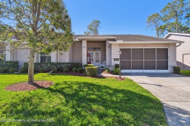 This Beautiful Extended Oakmont Model End Unit Villa overlooking on Timber Pines Golf Course in Florida - for sale on GolfHomes.com, golf home, golf lot