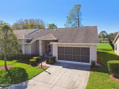 This Beautiful Extended Oakmont Model End Unit Villa overlooking on Timber Pines Golf Course in Florida - for sale on GolfHomes.com, golf home, golf lot