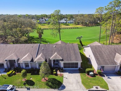 This Beautiful Extended Oakmont Model End Unit Villa overlooking on Timber Pines Golf Course in Florida - for sale on GolfHomes.com, golf home, golf lot