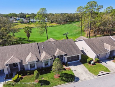 This Beautiful Extended Oakmont Model End Unit Villa overlooking on Timber Pines Golf Course in Florida - for sale on GolfHomes.com, golf home, golf lot