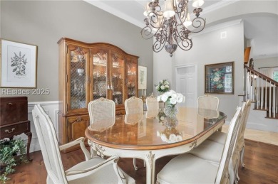 Enjoy tranquil lagoon views and a front-row seat to the 8th on Wexford Golf Club in South Carolina - for sale on GolfHomes.com, golf home, golf lot