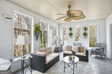 Welcome to this 5-bedroom home that sits on a corner lot and on Towne Lake Hills Golf Club in Georgia - for sale on GolfHomes.com, golf home, golf lot