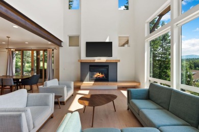 Modern design and Montana living come together in this 4-bedroom on Meadow Lake Golf Resort in Montana - for sale on GolfHomes.com, golf home, golf lot