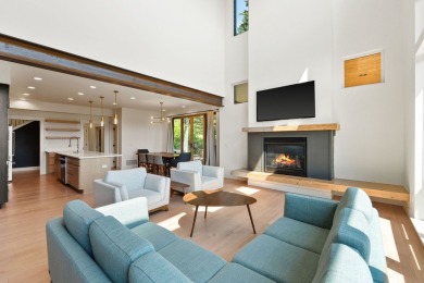 Modern design and Montana living come together in this 4-bedroom on Meadow Lake Golf Resort in Montana - for sale on GolfHomes.com, golf home, golf lot