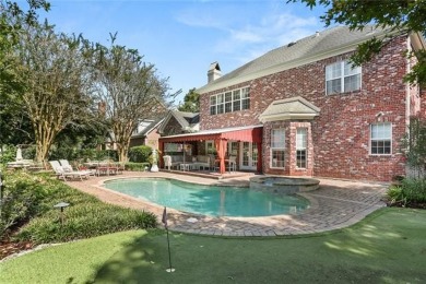 Exquisitely positioned on a desirable corner lot, this elegant on English Turn Golf and Country Club in Louisiana - for sale on GolfHomes.com, golf home, golf lot
