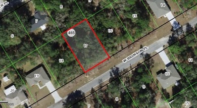 Great opportunity to own a vacant residential lot at 211 W on Citrus Springs Country Club in Florida - for sale on GolfHomes.com, golf home, golf lot