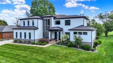 This almost new luxury home was built in 2020 with every detail on Dyes Walk Golf Course in Indiana - for sale on GolfHomes.com, golf home, golf lot