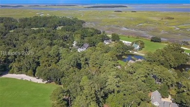 A rare and exceptional opportunity to own the last available on Old Tabby Links on Spring Island in South Carolina - for sale on GolfHomes.com, golf home, golf lot
