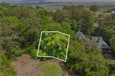 A rare and exceptional opportunity to own the last available on Old Tabby Links on Spring Island in South Carolina - for sale on GolfHomes.com, golf home, golf lot