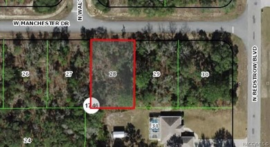 Prime opportunity to own a vacant residential lot in the on Citrus Springs Country Club in Florida - for sale on GolfHomes.com, golf home, golf lot
