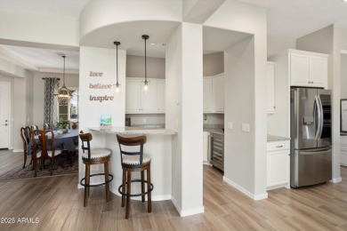 Stunning Endeavor model on the 6th hole of Sun City Festival's on Copper Canyon Golf Club in Arizona - for sale on GolfHomes.com, golf home, golf lot