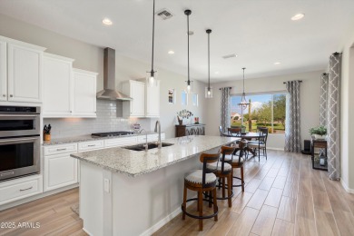 Stunning Endeavor model on the 6th hole of Sun City Festival's on Copper Canyon Golf Club in Arizona - for sale on GolfHomes.com, golf home, golf lot