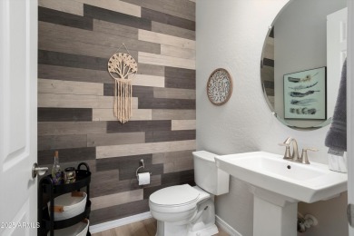 Stunning Endeavor model on the 6th hole of Sun City Festival's on Copper Canyon Golf Club in Arizona - for sale on GolfHomes.com, golf home, golf lot
