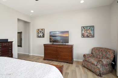 Stunning Endeavor model on the 6th hole of Sun City Festival's on Copper Canyon Golf Club in Arizona - for sale on GolfHomes.com, golf home, golf lot