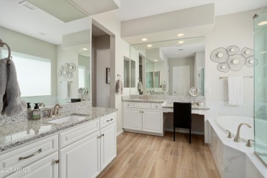 Stunning Endeavor model on the 6th hole of Sun City Festival's on Copper Canyon Golf Club in Arizona - for sale on GolfHomes.com, golf home, golf lot