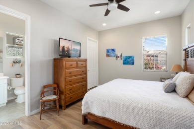 Stunning Endeavor model on the 6th hole of Sun City Festival's on Copper Canyon Golf Club in Arizona - for sale on GolfHomes.com, golf home, golf lot