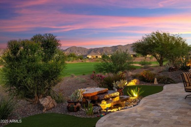 Stunning Endeavor model on the 6th hole of Sun City Festival's on Copper Canyon Golf Club in Arizona - for sale on GolfHomes.com, golf home, golf lot