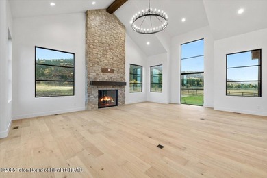 Discover elevated mountain living in this brand-new custom home on Teton Reserve in Idaho - for sale on GolfHomes.com, golf home, golf lot