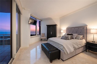 19th floor West facing residence with rare 10' high ceilings in on Club at Pelican Bay Golf Course in Florida - for sale on GolfHomes.com, golf home, golf lot