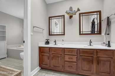 Lovely, well-maintained one-story home, with an ideal floor plan on Olde Point Golf and Country Club in North Carolina - for sale on GolfHomes.com, golf home, golf lot