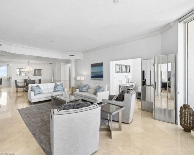 19th floor West facing residence with rare 10' high ceilings in on Club at Pelican Bay Golf Course in Florida - for sale on GolfHomes.com, golf home, golf lot