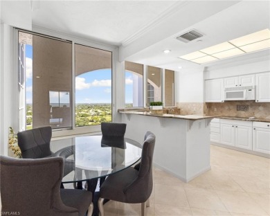 19th floor West facing residence with rare 10' high ceilings in on Club at Pelican Bay Golf Course in Florida - for sale on GolfHomes.com, golf home, golf lot