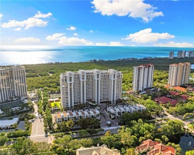 19th floor West facing residence with rare 10' high ceilings in on Club at Pelican Bay Golf Course in Florida - for sale on GolfHomes.com, golf home, golf lot