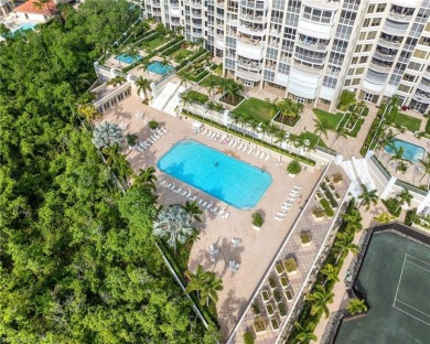 19th floor West facing residence with rare 10' high ceilings in on Club at Pelican Bay Golf Course in Florida - for sale on GolfHomes.com, golf home, golf lot