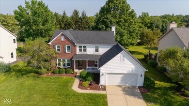 This home's layout is spacious and versatile with 4BD, 2.5BA on Ironwood Golf Club in Indiana - for sale on GolfHomes.com, golf home, golf lot