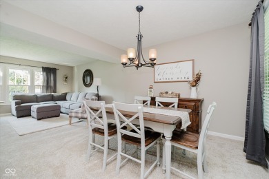 This home's layout is spacious and versatile with 4BD, 2.5BA on Ironwood Golf Club in Indiana - for sale on GolfHomes.com, golf home, golf lot