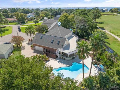 This modern sanctuary offering luxurious living nestled in Gulf on Tiger Point Golf and Country Club in Florida - for sale on GolfHomes.com, golf home, golf lot