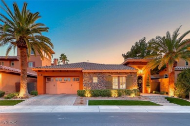 This former model home is situated on the 10th hole of Chimera on Tuscany Golf Club in Nevada - for sale on GolfHomes.com, golf home, golf lot