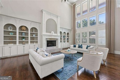 An architectural masterpiece in a gated community, on the 5th on Echelon Golf Club in Georgia - for sale on GolfHomes.com, golf home, golf lot