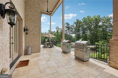 An architectural masterpiece in a gated community, on the 5th on Echelon Golf Club in Georgia - for sale on GolfHomes.com, golf home, golf lot
