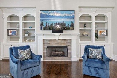 An architectural masterpiece in a gated community, on the 5th on Echelon Golf Club in Georgia - for sale on GolfHomes.com, golf home, golf lot