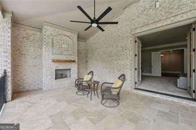 An architectural masterpiece in a gated community, on the 5th on Echelon Golf Club in Georgia - for sale on GolfHomes.com, golf home, golf lot