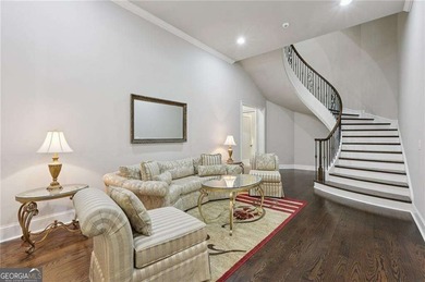 An architectural masterpiece in a gated community, on the 5th on Echelon Golf Club in Georgia - for sale on GolfHomes.com, golf home, golf lot