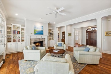 Price Improved! Enjoy panoramic marsh views from this elegant on Colleton River Plantation Club in South Carolina - for sale on GolfHomes.com, golf home, golf lot