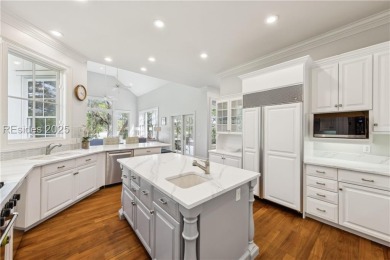 Price Improved! Enjoy panoramic marsh views from this elegant on Colleton River Plantation Club in South Carolina - for sale on GolfHomes.com, golf home, golf lot