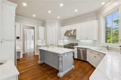 Price Improved! Enjoy panoramic marsh views from this elegant on Colleton River Plantation Club in South Carolina - for sale on GolfHomes.com, golf home, golf lot