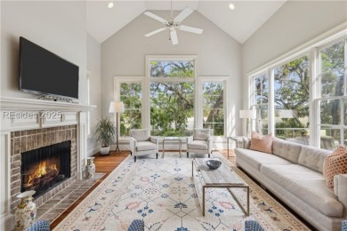 Price Improved! Enjoy panoramic marsh views from this elegant on Colleton River Plantation Club in South Carolina - for sale on GolfHomes.com, golf home, golf lot